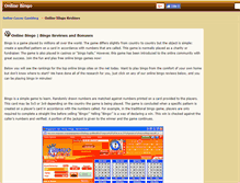 Tablet Screenshot of bingo.flopturnriver.com